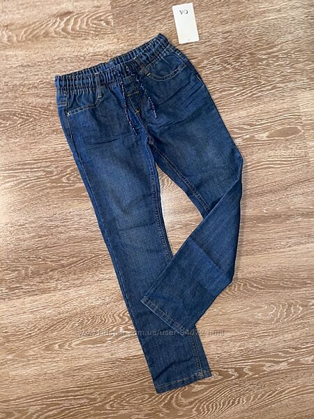 C&A Стильні джинси синього кольору для 7-8 та 9-10 років