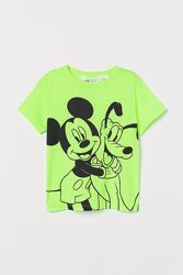H&M Яскрава футболка серії Mickey Mouse для 2-6 років