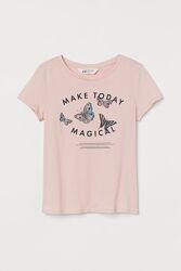 H&M Топ з джерсі з принтом для 8-14 років