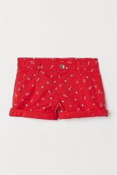 H&M Яскраві шортики з якорями для 2-3 років