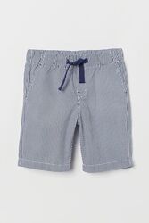 H&M Стильні шортики в полоску для 8-9 років