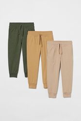 H&M Неутеплені джогери для 4-5 та 6-8 років