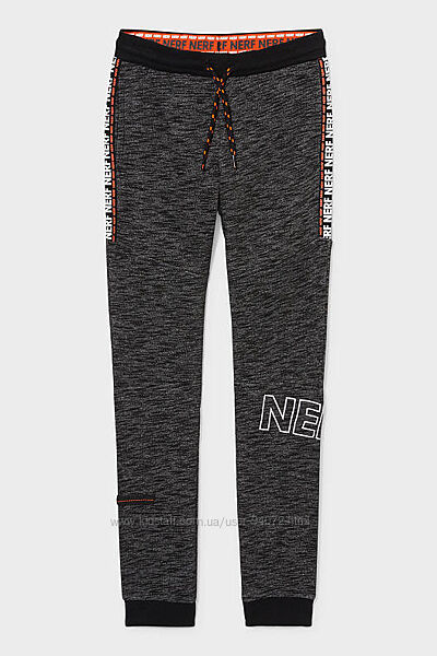 C&A Утеплені спортивні штани серії Nerf для 8-9 років