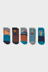 C&A Комплект з 5 пар шкарпеток 24-30 розмір