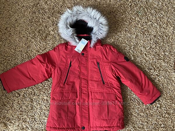 Зимова парка куртка для хлопчика primary 5-6 років