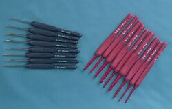 Наборы крючков для вязания с силиконовой ручкой