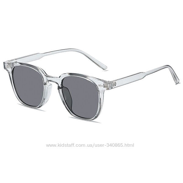 Солнцезащитные очки прямоугольные серые A9990