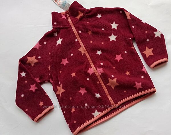 теплая кофта флис примарк primark 98, 104, 122 см
