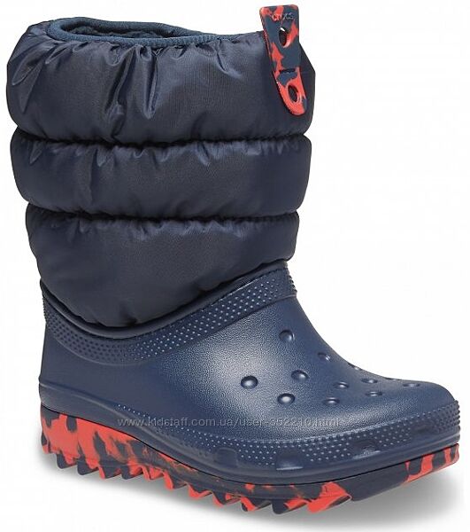 Зимові чоботи Crocs Neo Puff, C11, C13, J2, J3, J4