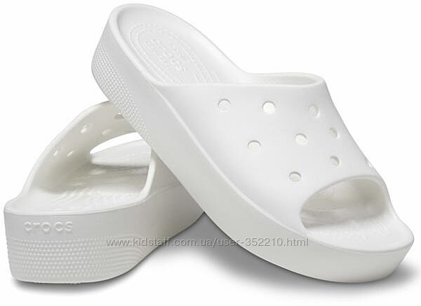 Слайди Crocs Classic Platform, W8, W9