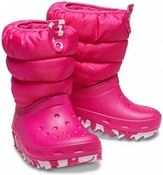 Зимові чоботи Crocs Neo Puff, C11, C12, C13, J1, J2, J3, J5, J6