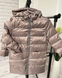 Куртка демісезонна DC kids - капучіно 104-128 розм