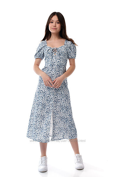 Сукня шифонова Suzie - блакитний принт