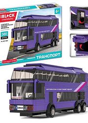  Конструктор iblock вагон-метро транспорт тролейбус трамвай автобус поезд