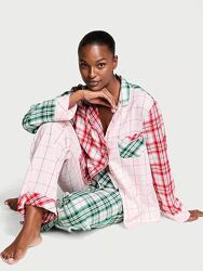 Фланелева піжама flannel long pajama set Xs regular
