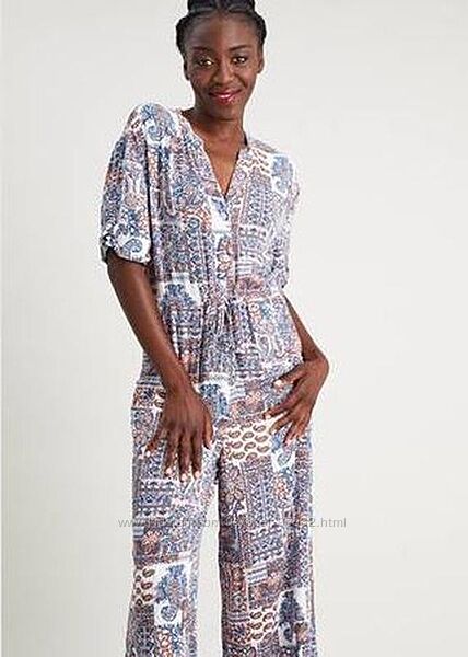 Комбинезон tu, вискоза, принт пэчворк 