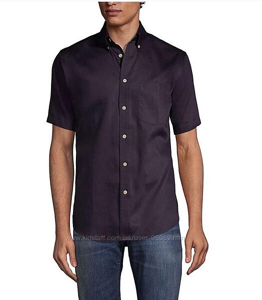 Чоловіча лляна сорочка lands´ end, льон