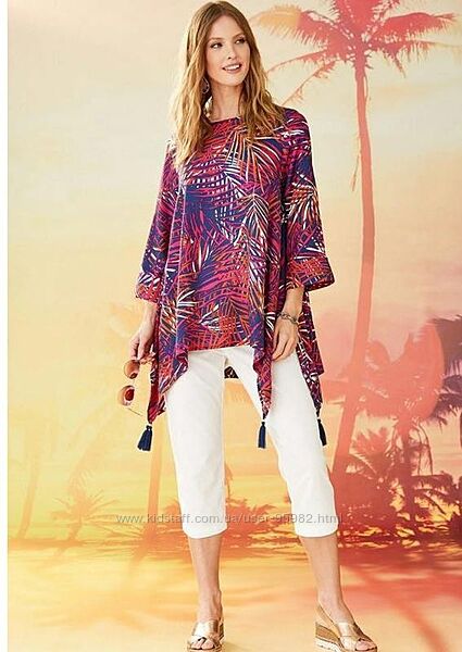 Блуза в стиле бохо , джипси isle вискоза