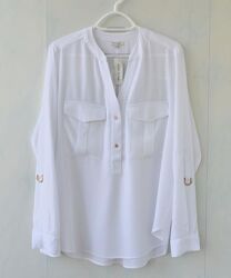 Белоснежная блуза river island 