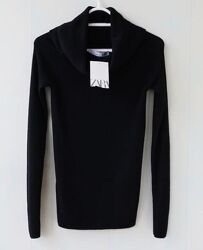 Вовняний светр, джемпер, гольф-трансформер Zara