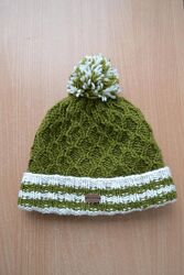 Теплая, двойная шерстяная шапка headwear by kusan, унисекс, шерсть