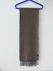 Шерстяной шарф crew clothing, шерсть