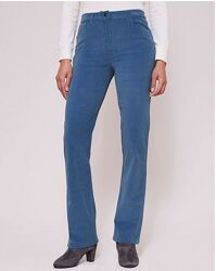 Вельветовые штаны , брюки Cotton Traders , стрейч 
