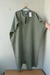 Льняное платье бохо fashion go, лен 