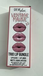 Набір для губ Give Me Glow Lip Trio Bundle, Vintage Mauve