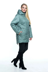женская демисезонная куртка большого размера 54-70
