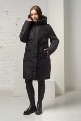 Женская зимняя удлиненная куртка парка с капюшоном рр 50,52,54,56 пуховик