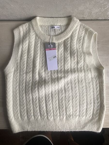 Жилетка безрукавка детская теплая