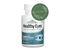 Лютеин, антиоксиданты, комплекс для глаз, healthy eyes, 21st Century
