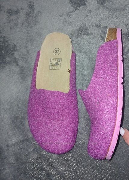 Тапочки ортопедические Inblu р.37,38 кожа войлок 