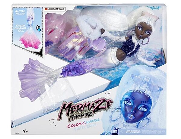 Mermaze mermaidz winter waves crystabella модна лялька русалка