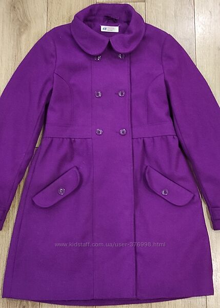 Стильное пальто H&M на 11-12лет