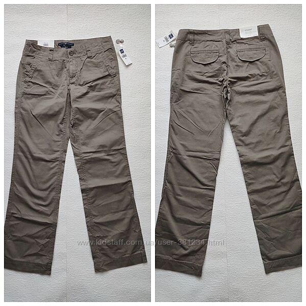 Gap прямі XS-S 2us 26 штани брюки жіночі