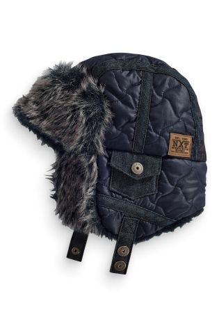 Шапка NEXT на 7-10років, чорного кольору