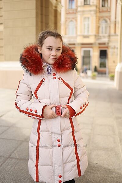 Пуховое пальто Кико 3314