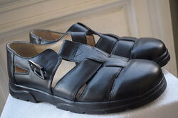 кожаные оетние туфли сандалии сандалии ортопедические well walk р.43