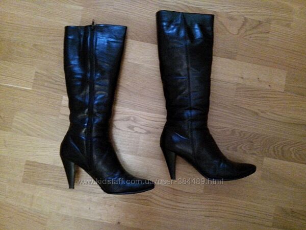 сапожки натуральная кожа на овчинке фабрика КАМЕЯ 39 размер