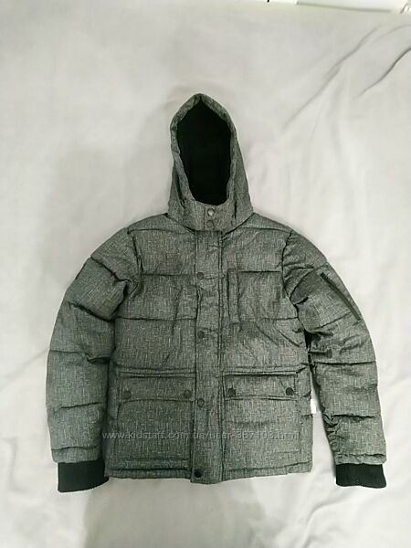 Куртка-пуховик дутая детская Lee Cooper размер 128, для мальчика б/у