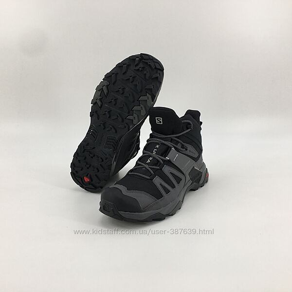 Мужские кожаные ботинки берцы SALOMON X Ultra 4 Mid GTX Gore-Tex 43 1/3 ори
