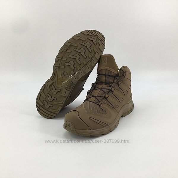 Мужские летние кожаные  ботинки берцы Salomon XA FORCES MID 47 1/3 оригинал