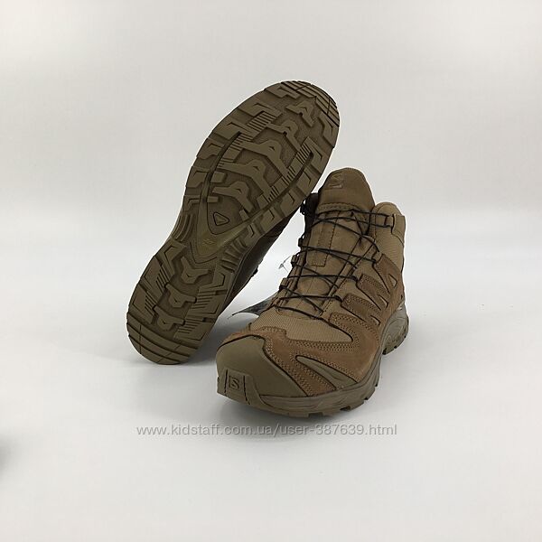 Мужские летние кожаные  ботинки берцы Salomon XA FORCES MID EN 44 2/3, 46