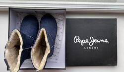 Черевики чоботи Pepe jeans р.39-25см-25,5см уггі ботинки угги валенки