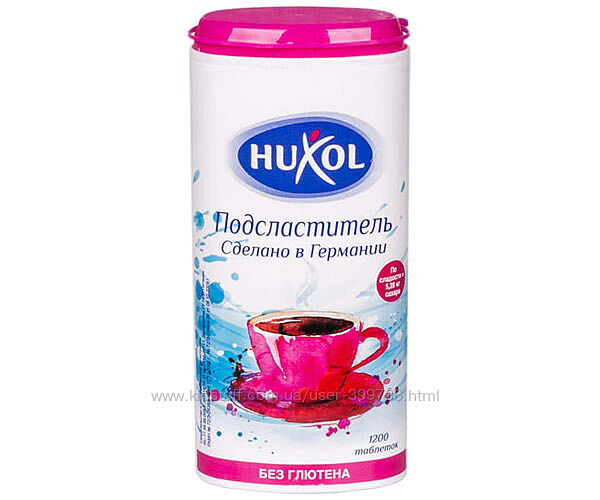 Заменитель сахара Huxol в таблетках, 1200 шт.