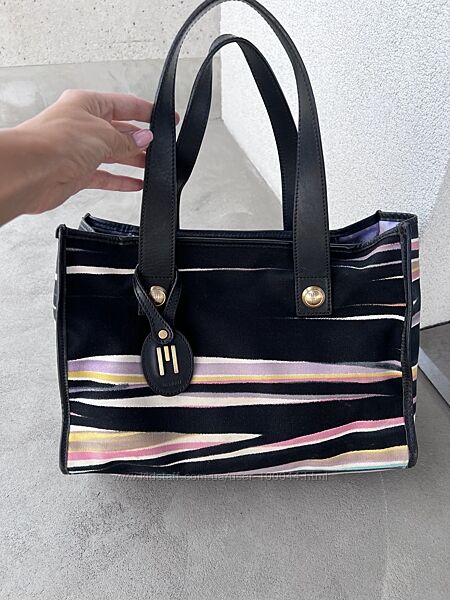 Сумка Missoni Миссони, оригинал, текстиль / кожа.