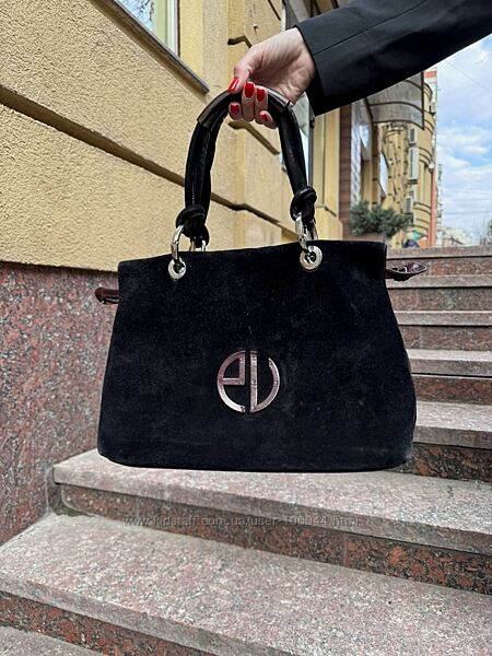 Сумка Emanuel Ungaro Эмануэль Унгаро, оригинал, замша.