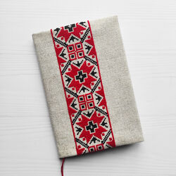 Блокноти з ручною вишивкою в українському стилі. Оригінальний подарунок.